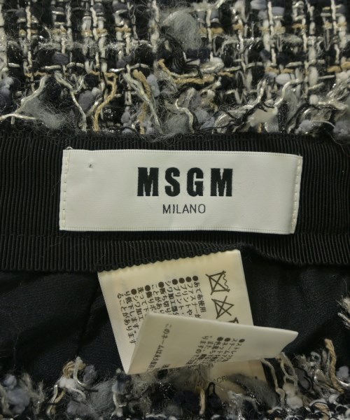 MSGM（エムエスジーエム）ひざ丈スカート 黒 サイズ:40(M位) レディース/2200667628021
