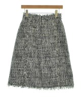 MSGM（エムエスジーエム）ひざ丈スカート 黒 サイズ:40(M位) レディース/2200667628021