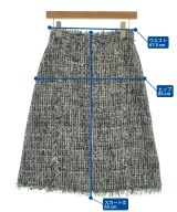 MSGM（エムエスジーエム）ひざ丈スカート 黒 サイズ:40(M位) レディース/2200667628021