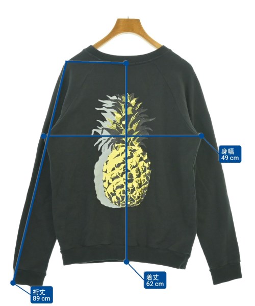 MSGM（エムエスジーエム）スウェット 黒 サイズ:XS レディース/2200670729067