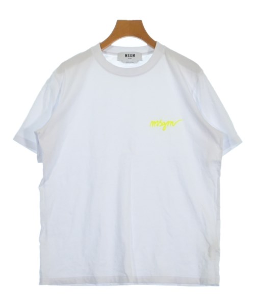 MSGM(エムエスジーエム)Tシャツ・カットソー 白 サイズ:S/2200672146237