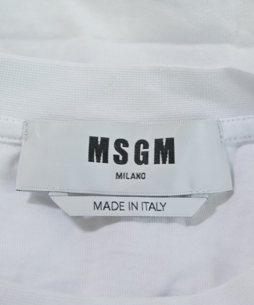 MSGM（エムエスジーエム）Tシャツ・カットソー 白 サイズ:S レディース/2200672146237