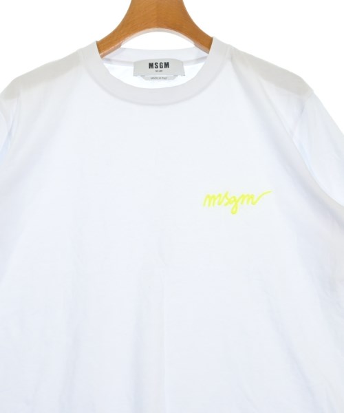 MSGM（エムエスジーエム）Tシャツ・カットソー 白 サイズ:S レディース/2200672146237