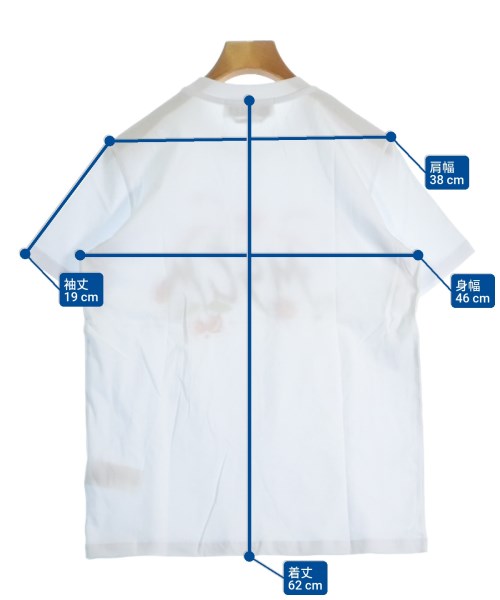 MSGM（エムエスジーエム）Tシャツ・カットソー 白 サイズ:XS レディース/2200673879042