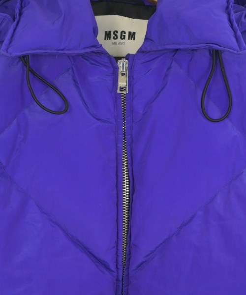 MSGM（エムエスジーエム）ダウンジャケット/ダウンベスト 紫 サイズ:40(M位) レディース/2200672704017
