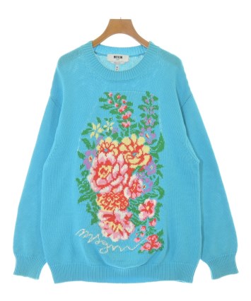 MSGM エムエスジーエム ニット・セーター M 紺 【古着】【中古】【送料無料】 楽天市場】MSGM エムエスジーエム ニットの通販