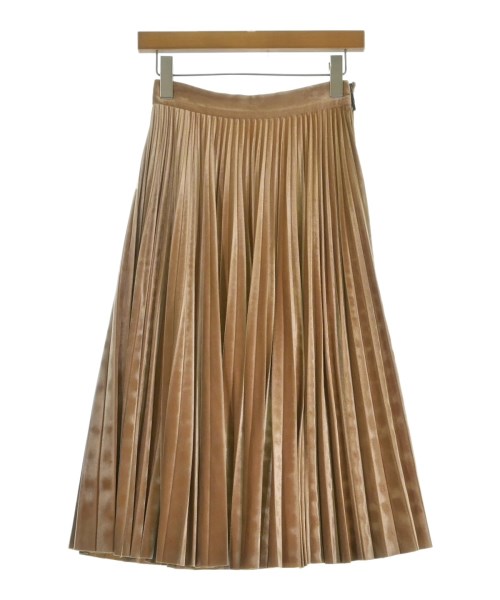 MSGM(エムエスジーエム)ロング・マキシ丈スカート 茶 サイズ:40(M位)/2200678575086