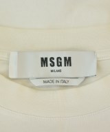 MSGM（エムエスジーエム）Tシャツ・カットソー 白 サイズ:M レディース/2200679054153