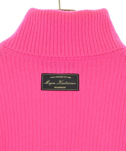 MSGM（エムエスジーエム）ニット・セーター ピンク サイズ:XS レディース/2200677080703