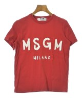 MSGM（エムエスジーエム）Tシャツ・カットソー 赤 サイズ:XS レディース/2200680981028