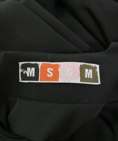 MSGM（エムエスジーエム）ワンピース 黒 サイズ:40(M位) レディース/2200675236096