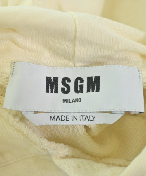 MSGM（エムエスジーエム）パーカー 白 サイズ:M レディース/2200682005029