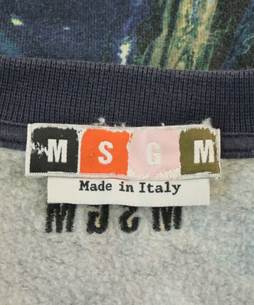 MSGM（エムエスジーエム）スウェット 紺 サイズ:L メンズ/2200694042074