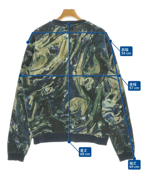 MSGM（エムエスジーエム）スウェット 紺 サイズ:L メンズ/2200694042074