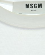 MSGM（エムエスジーエム）Tシャツ・カットソー 白 サイズ:XS レディース/2200684336015