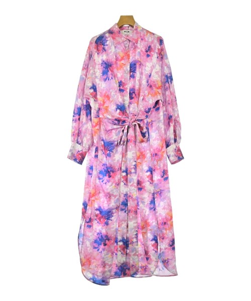 MSGM(エムエスジーエム)シャツワンピース ピンク サイズ:42(M位)/2200692505366