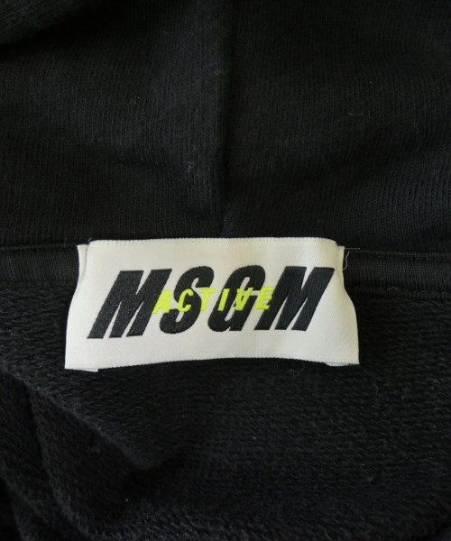 MSGM（エムエスジーエム）パーカー 黒 サイズ:XS メンズ/2200693909149