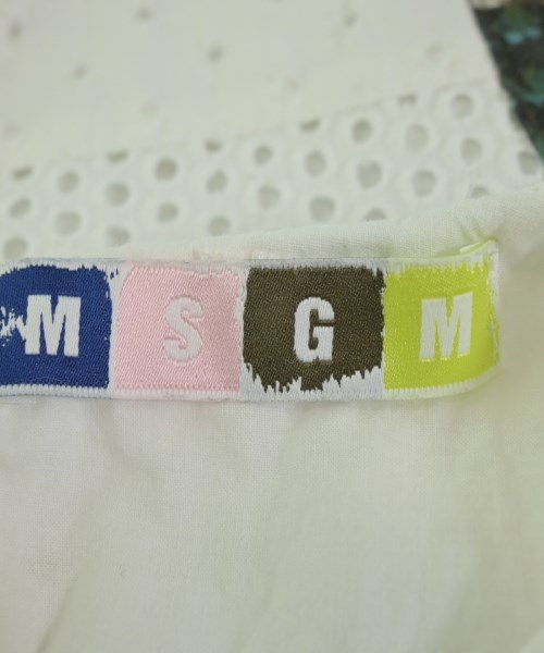 MSGM（エムエスジーエム）カジュアルシャツ 白 サイズ:42(M位) レディース/2200692094068