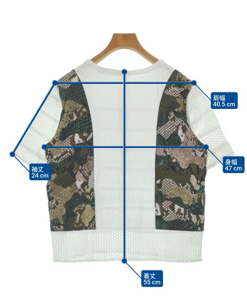 MSGM（エムエスジーエム）カジュアルシャツ 白 サイズ:42(M位) レディース/2200692094068