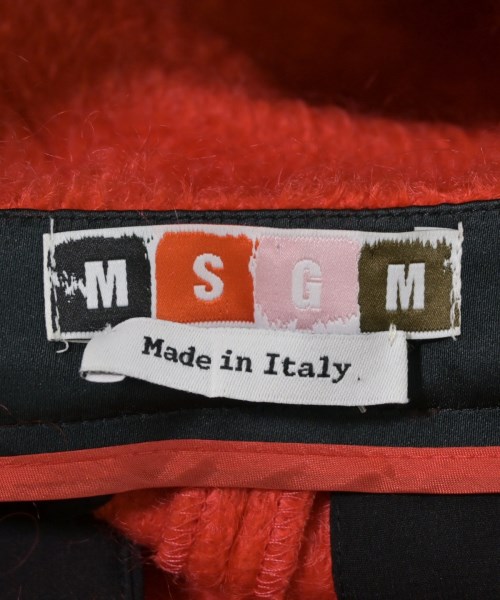 MSGM（エムエスジーエム）クロップドパンツ 赤 サイズ:42(M位) レディース/2200693116011