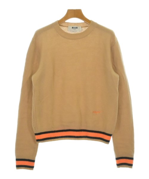MSGM(エムエスジーエム)ニット・セーター ベージュ サイズ:S/2200698248090