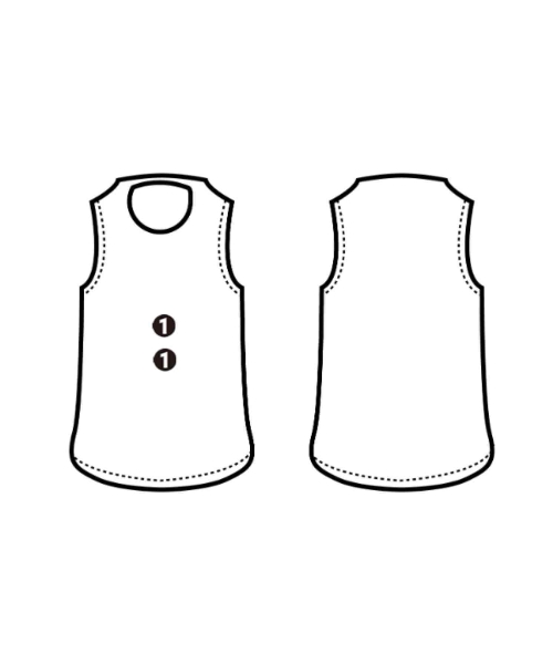 MSGM（エムエスジーエム）ノースリーブ 白 サイズ:S レディース/2200698353084