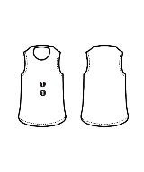 MSGM（エムエスジーエム）ノースリーブ 白 サイズ:S レディース/2200698353084