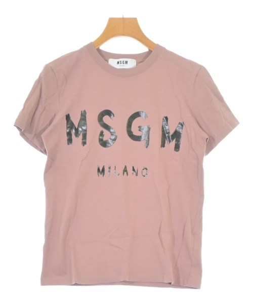 MSGM(エムエスジーエム)Tシャツ・カットソー ピンク サイズ:XS/2200698353091