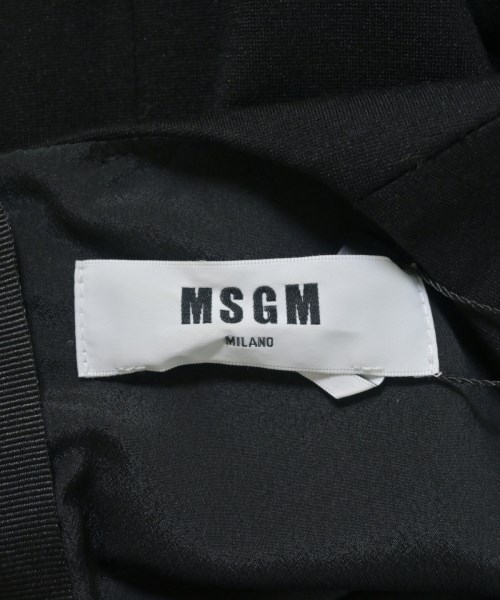 MSGM（エムエスジーエム）ワンピース 黒 サイズ:36(XS位) レディース/2200699720038