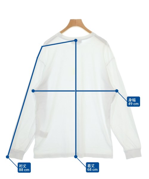 MSGM（エムエスジーエム）Tシャツ・カットソー 白 サイズ:S レディース/2200698298019