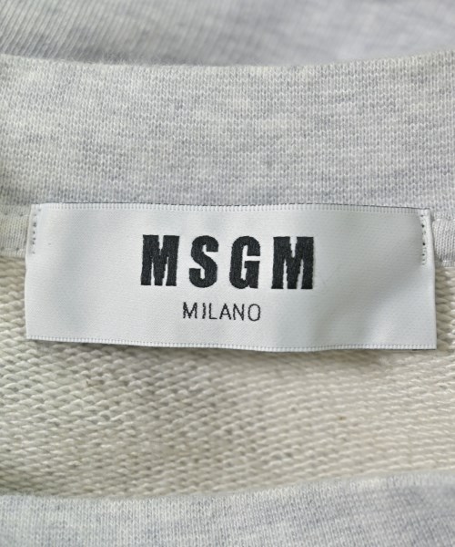 MSGM（エムエスジーエム）スウェット グレー サイズ:S レディース/2200697467034