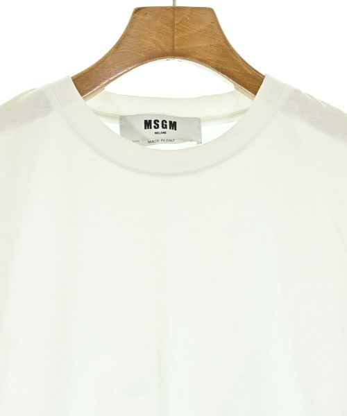 MSGM（エムエスジーエム）Tシャツ・カットソー 白 サイズ:XS レディース/2200654757161