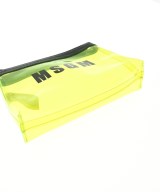 MSGM（エムエスジーエム）ポーチ 黄 サイズ:- レディース/2200655271048