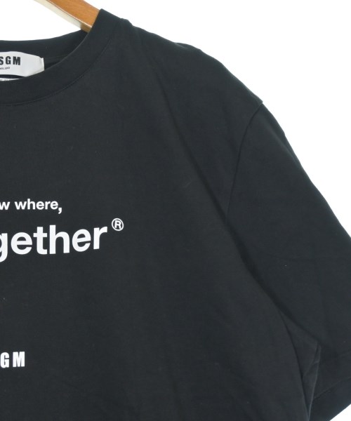 MSGM（エムエスジーエム）Tシャツ・カットソー 黒 サイズ:M レディース/2200655639145