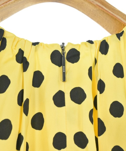 MSGM（エムエスジーエム）ブラウス 黄 サイズ:40(M位) レディース/2200649689088