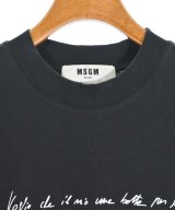 MSGM（エムエスジーエム）Tシャツ・カットソー 黒 サイズ:XS メンズ/2200656965014