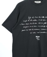 MSGM（エムエスジーエム）Tシャツ・カットソー 黒 サイズ:XS メンズ/2200656965014