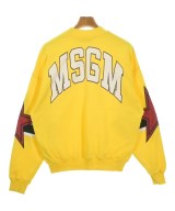 MSGM（エムエスジーエム）スウェット 黄 サイズ:XS レディース/2200649648047