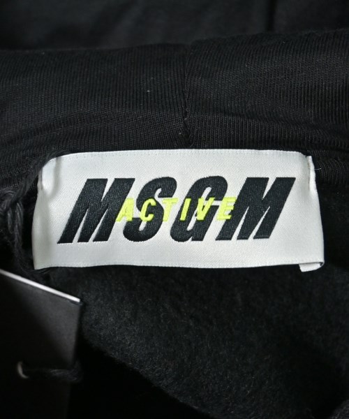 MSGM（エムエスジーエム）パーカー 黒 サイズ:XS レディース/2200654354094