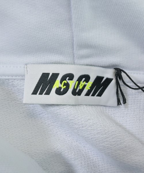 MSGM（エムエスジーエム）パーカー 白 サイズ:L メンズ/2200654354100