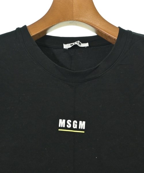 MSGM（エムエスジーエム）Tシャツ・カットソー 黒 サイズ:L メンズ/2200654938096
