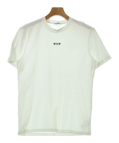 MSGM(エムエスジーエム)Tシャツ・カットソー 白 サイズ:L/2200654938119