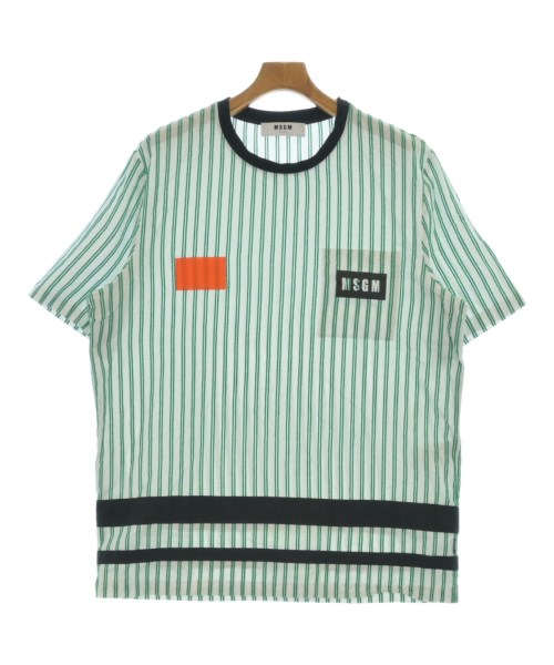 MSGM(エムエスジーエム)Tシャツ・カットソー 白 サイズ:48(L位)/2200659875068