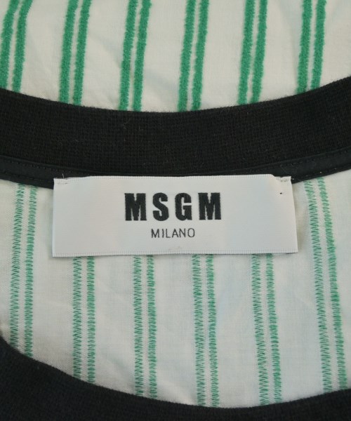 MSGM（エムエスジーエム）Tシャツ・カットソー 白 サイズ:48(L位) メンズ/2200659875068