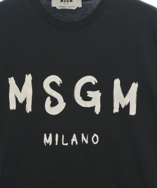 MSGM（エムエスジーエム）Tシャツ・カットソー 黒 サイズ:S メンズ/2200660139081