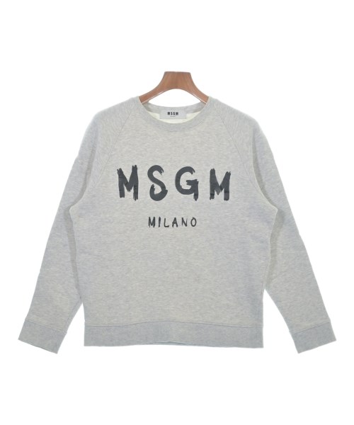 MSGM(エムエスジーエム)スウェット グレー サイズ:S/2200660287072