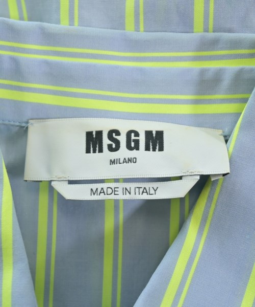 MSGM（エムエスジーエム）ワンピース 青 サイズ:38(S位) レディース/2200661873014