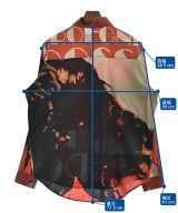 MSGM（エムエスジーエム）カジュアルシャツ オレンジ サイズ:39(M位) メンズ/2200703129741