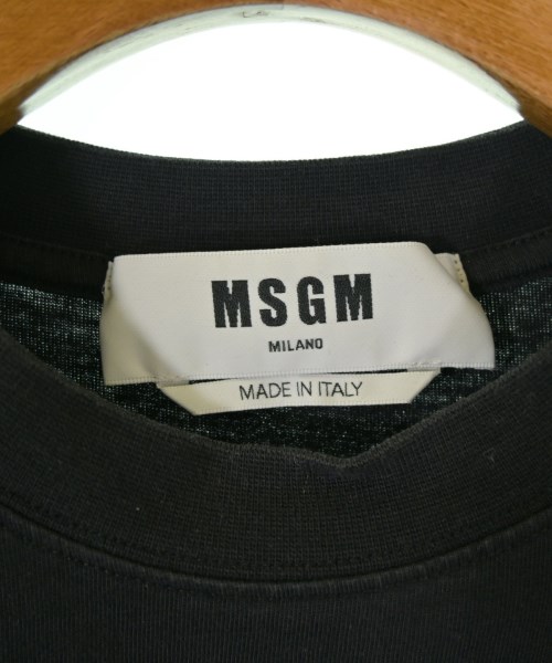 MSGM（エムエスジーエム）Tシャツ・カットソー 黒 サイズ:XS レディース/2200711678156