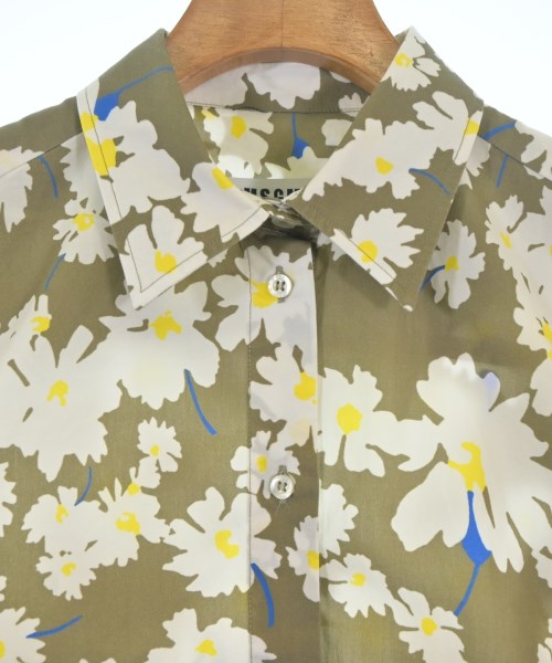 MSGM（エムエスジーエム）カジュアルシャツ カーキ サイズ:38(S位) レディース/2200711699014
